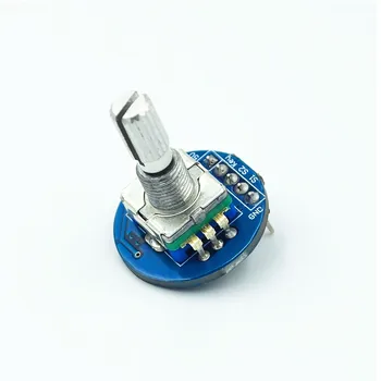 10PCS/DAUDZ Rotācijas Kodēšanas Moduli Arduino Ķieģeļu Sensors Attīstības Raunda Audio Rotējošo Potenciometra Rokturi Klp EK11