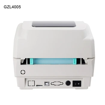4 collu Svītrkodu Printeri uzlīmes Printeri, Līmi, Uzlīmes, Svītrkodu Etiķetes USB RO Dators, Tiešā Termiskā Printeri GZL4005 2724