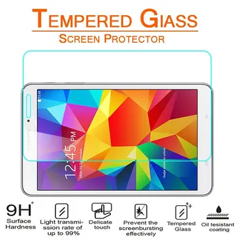 9H 2.5 D 0.3 MM sprādziendrošas Rūdīts Rūdīts Stikls Priekš Samsung Galaxy Tab 4 8.0 collu T330 T331 T335 Ekrāna Aizsargātu Vāciņu 4650