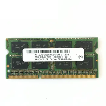 DDR3 2G PC3-10600S 1333Mhz 2gb Klēpjdatoru Atmiņas pc3 10600S 1333MHZ Grāmatiņa Modulis SODIMM RAM Mikronu chipset 6950