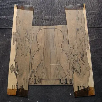 Divpadsmit putekšņlapām lupatu havajiešu ģitāra aizmugurē finieris materiāls ģitāra padarīt materiāls piederumi Šaņdunas Hongyin 14497