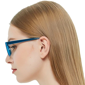 Gadījuma Nerd Optisko Rāmis Sievietēm Anti-Zila Gaisma Glasse Anti-Noguruma Skaidrs, Objektīvs Izturīgs, Briļļu Rāmji Dāvanu MARE AZZURO OC7105