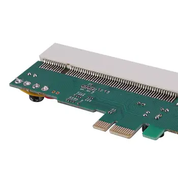 PCI-Express Uz PCI Adapteris Karte PCI-E X1/X4/X8/X16 Slots Ar 4 Pin Barošanas Kabelis Karte