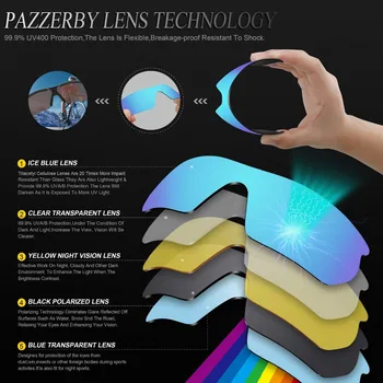 Polarizēta Spoguļstikla Pārklājumu, Rezerves Lēcas-Oakley Turbīnu Rāmis Multi-Krāsas