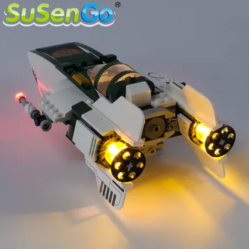 SuSenGo LED Light komplekts 75248 Zvaigžņu Karu Izturība A-Wing Star fighter (Paraugs Nav Iekļauts) 6969