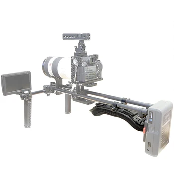 15mm Dzelzceļa Dslr Pleca Stiprinājums/Pad Videokamera būris Platformu Plecu Video Kameras Stabilizators Atbalsta Būris/Matte Box/Follow Focus