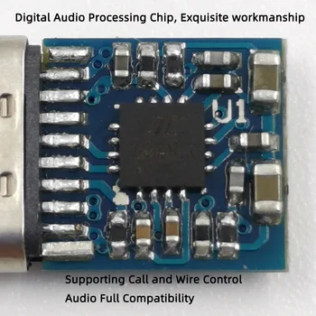 2gab/daudz līmēšanas veids-C Digitālā Audio spraudņu DIY Aizstāt 3,5 mm audio spraudņa tipa-c daļas Remonts