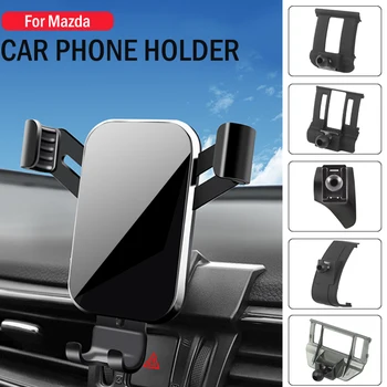 Auto Mobilā Telefona Turētājs Īpašu Mobilais GPS Navigācijas Turētājs Mazda 3 6 Axela Atenza CX4 CX5 CX8 CX3 Auto Piederumi
