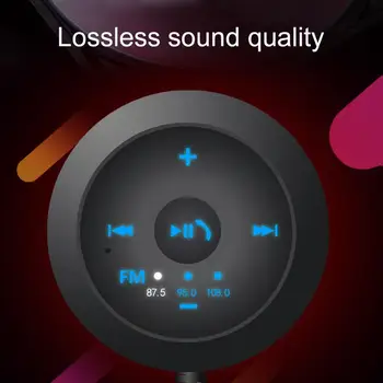 Onever Automašīnas Bezvadu 3.5 mm Bluetooth Uztvērējs Mūzikas Audio Uztvērēju Adapteris, Automašīnas brīvroku Komplekts A2DP Straumēšanas Komplekts Auto Stereo