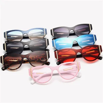 RBROVO ir 2021. Classic Cateye Saulesbrilles Sieviešu Luksusa Zīmolu Slīpums Saules Brilles Iepirkšanās Gafas De Sol De Los Hombres UV400