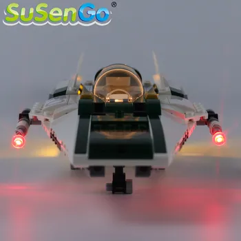 SuSenGo LED Light komplekts 75248 Zvaigžņu Karu Izturība A-Wing Star fighter (Paraugs Nav Iekļauts)