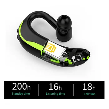 1PC Bezvadu Austiņas Bluetooth 4.1 Austiņas F600 Mini HIFI auss Sporta Darbojas Austiņas Monolateral Biznesa Bluetooth Austiņu