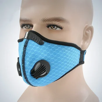 Carego velosipēdu izjādes anti putekļu maska filtra sietu pretvēja sporta maska nomaināms filtrs āra aizsardzības iekārtas