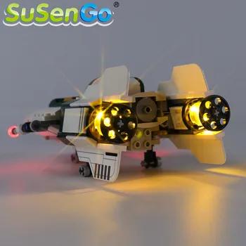 SuSenGo LED Light komplekts 75248 Zvaigžņu Karu Izturība A-Wing Star fighter (Paraugs Nav Iekļauts)