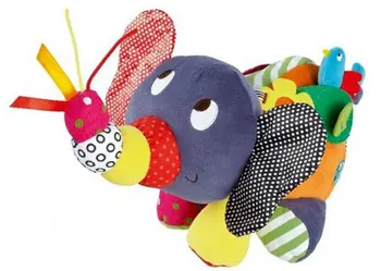 Jaunas Ielidošanas Baby Rotaļlietas Baby Elephant Sport Grabulīši Mobilo telefonu, Bērnu Brinquedos Izglītības plīša Rotaļlietas Mazuļiem