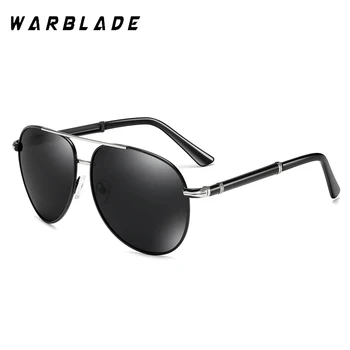 WarBLade Mens Polarizētās Saulesbrilles Sporta Āra Braukšanas Polaroid Saulesbrilles Vīriešiem Izmēģinājuma Metāla Rāmis, Saules Brilles Gafas De Sol