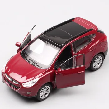 1/36 Mēroga mini Hyundai Tucson IX crossover SUV automobiļiem transportlīdzekļu & lējumiem pull atpakaļ Welly miniatūru modeļu automašīnas rotaļlietas zēniem spēle
