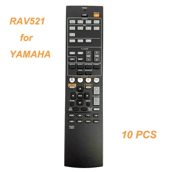 10 GAB./daudz Tālvadības RAV521 ZJ66500 Par YAMAHA BD, DVD, Radio, CD, TV un Audio/Video Uztvērēju RXV377 RXV377BL YHT4910U YHT4910UBL