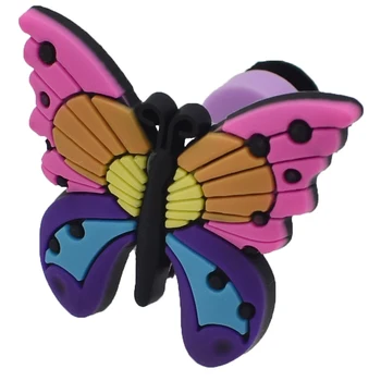 10 gab. Šūpošanos Butterflys Spāre Mārīte Bišu Bērnu Rotaļlietu Reklāmas Dāvanu Vasaras Pludmales Wigwag Apavu Rotājumi