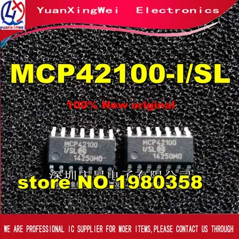 10PCS/DAUDZ MCP42100-I/SL MCP42100-I SL MCP42100 SOP-14 JAUNAS 7957