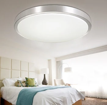 12 24 36 48 72W AC220v regulēšana enerģijas taupīšanas LED Griestu lampas Apaļas Formas lamparas Apgaismes Ķermeņi platfond lampas