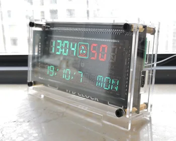12 / 24-stundu Augstas Precizitātes VFD pulkstenis Elektronisko laiks RX8025T VFD displejs Stunda / minūte / otrais /dienu / nedēļu LED Uhr
