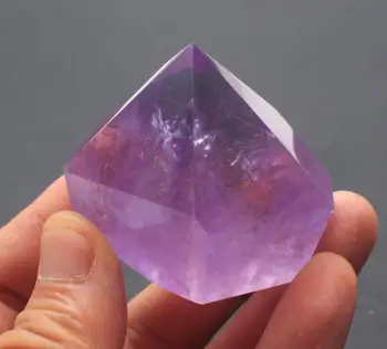 130g pārsteidzošs dārgakmens, natural, purple ametista akmens crystl zizli dziedināšanas dārgakmens kristāla neregulāras formas zizli kā dāvanu 18807