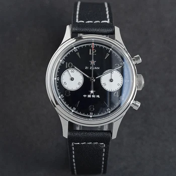 1963 Chronograph Mehāniskās Pulksteņi Vīriešu Safīra Izmēģinājuma Chronograph ST1901 Gaismas Wirst Pulksteņi Vīriešu montre homme 2020