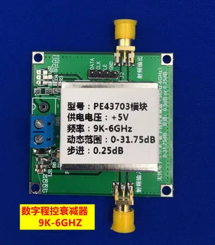 1GB PE43703 Programmējams Ciparu Solis Attenuator Modulis 9K-6GHz 0.25 dB, lai 31.75 dB 6505