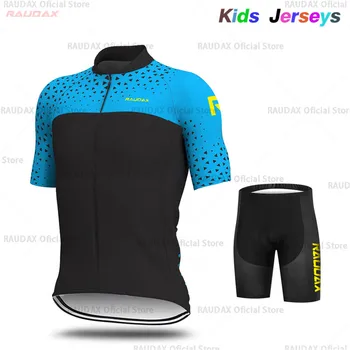 2020 Bērniem, Riteņbraukšana Apģērbu Vasaras Elpojošs Ātri Sausas Pro Velosipēdu Džersija Komplekts Zēnu Velosipēds Vienotu Triatlona Komplekts Ropa De Ciclismo