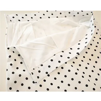 2020. gada Pavasara Vintage Modes, Sexy Sievietes Melnu Punktu-line Svārki Biroja Lady Paketes Hip Svārki Midi Garuma Svārkus Taures WZ1146