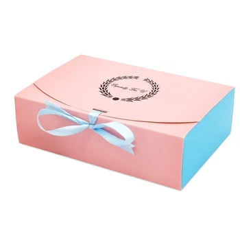 20pcs/daudz 12x12x5/18.3x12x4.5/17x11x5cm Rozā mežģīņu dāvanu kastes mooncake iepakojuma dekoratīvas iepakojums klāt cardpaper kaste