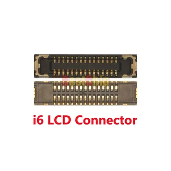 20pcs/daudz Oriģinālu J2019 LCD ekrānu ražošanas procesu kontroles savienotājs iPhone 6 6G 4. 7 collu par mātesplati 6528