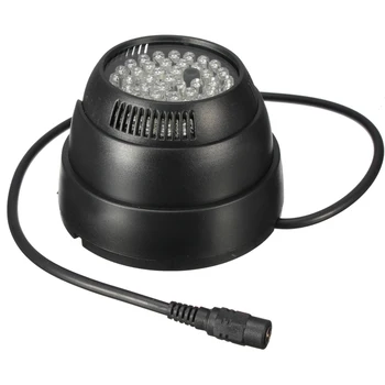360 Grādu Pagriezt 48 LED IS Infrasarkano Nakts Redzamības Palīdzēt LED Lampas CCTV Uzraudzības Drošības Kameru 33891