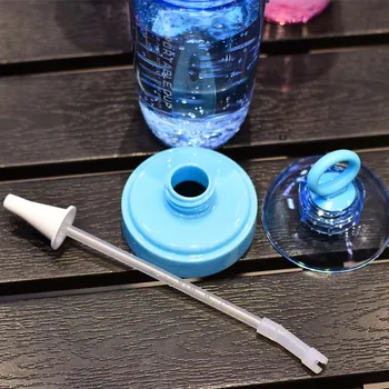 380ML Bērniem, Bērnu Ūdens Pudele BPA Free Bērnu Kauss Zīdaiņu Pārnēsājamo Barošanas Pudele Ar Salmiņu hermētiskos Ūdens Izturīgs Kauss
