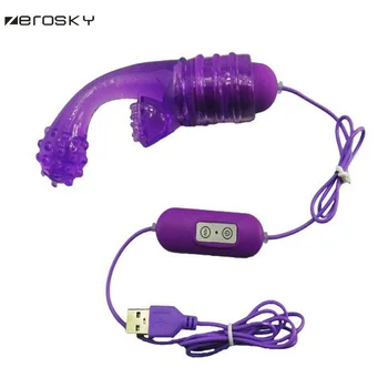 4 Stili USB Strāvas Vibrators G Spot Dzimumlocekļa Klitora Masāža Lēkt Olu Seksa rotaļlietas Sievietēm, Vīriešiem Vienu Pieaugušo Seksa Produkti Zerosky