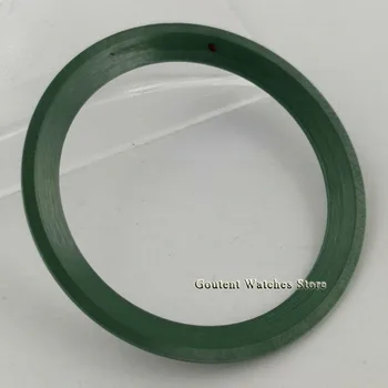 40mm Zaļā Skatīties Ielikt Keramikas Bezel Skatīties Piederumi Fit 43mm Automātiskie Pulksteņi 16950