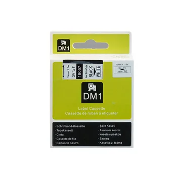 4PK Bezmaksas piegāde Saderīgu Dymo d1 marķējuma lentes RS11W heat shrink tube lentes DYMO Rhino 30965