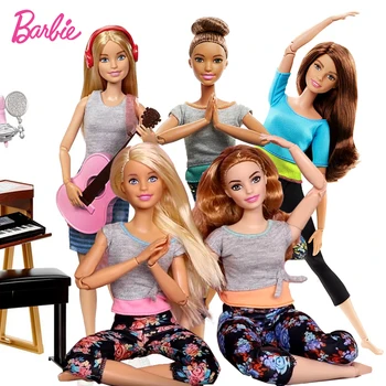 5 Stili Sākotnējā Barbie Locītavu Kustību Lelle, Vingrošana, Joga Dejotājs Soccer Player Barbie Lelle Bērnu Izglītības Rotaļlieta Meitene Dāvanu 1499