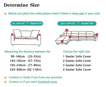 50 Sofa Cover Elastīgs, lai Dzīvojamā Istaba Spandex Stūra Dīvāns Slipcover Piegāde no ASV
