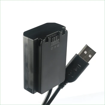 5V USB NP FZ100 Salūta Baterijas Adapteri Plug DC Power Bank Sony Alfa 9 A9 ILCE-9 7M3 7M3K 7RM3 9R A9S A7III A7RIII A7R3 A6600 21289