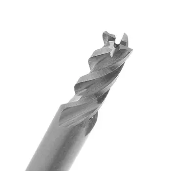 5gab 2mm HSS Taisna Kāta 4-Flauta Beigām Dzirnavas CNC Urbšanas Instrumentu, Frēzēšanas Maršrutētāju Bitu Metālapstrādes