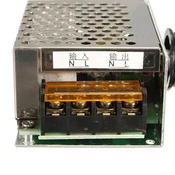 AC 220V 4000W SCR Sprieguma Regulators Reostats Elektronisko Mehānisko Ātruma regulators