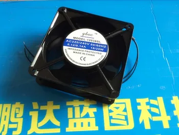 AC aksiālas plūsmas ventilators dzesēšanas ventilators 12038 lodīšu gultņiem AC 380 v 12 CM/CM 8954