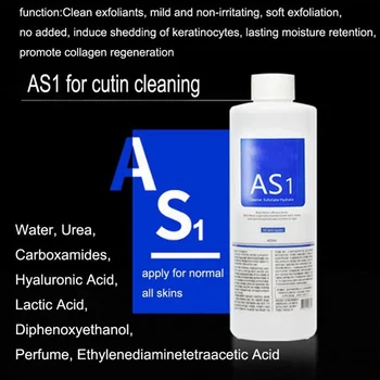 AS1 SA2 AO3 Aqua Pīlings Risinājums 400 ml Hydra Dermabrāzija Sejai Tīras Sejas ādas Tīrīšana Blackhead Eksporta Šķidrums, Skaistumkopšanas Salons 169406