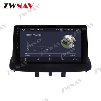 Android 10.0 Auto Stereo Multimediju Atskaņotājs, GPS Glonass Navigācijas Renault Megane 3 Fluence 2009-Video Radio BT galvas vienības