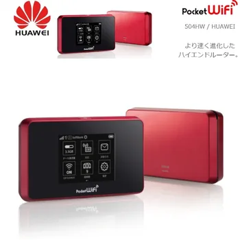 Atbloķēt HUAWEI Kabatas WiFi 504HW CAT6 2.4 GHz & 5 ghz Hotspot maršrutētāju pk e5786 e5787 mf970