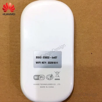 Atbloķēt Huawei E5832 3G Mobilo Bezvadu Maršrutētāju Mifi Hotspot Kabatas ar OLED ekrānu