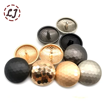 Augstas kvalitātes 10pcs/daudz jaunu modes dekoratīvas pogas zelta lode Mozaīkas metāla šūšanas pogu, sieviešu, vīriešu mētelis, krekls DIY