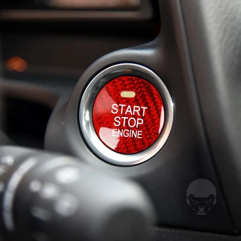 Auto Dzinēja Start Stop Slēdzi Uzlīmes priekš Mazda Axela Atenza CX-8 CX-3 CX-4 CX-5